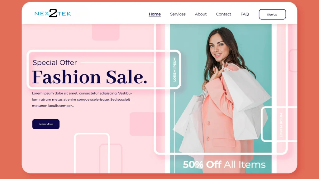 Thiết kế website shop quần áo